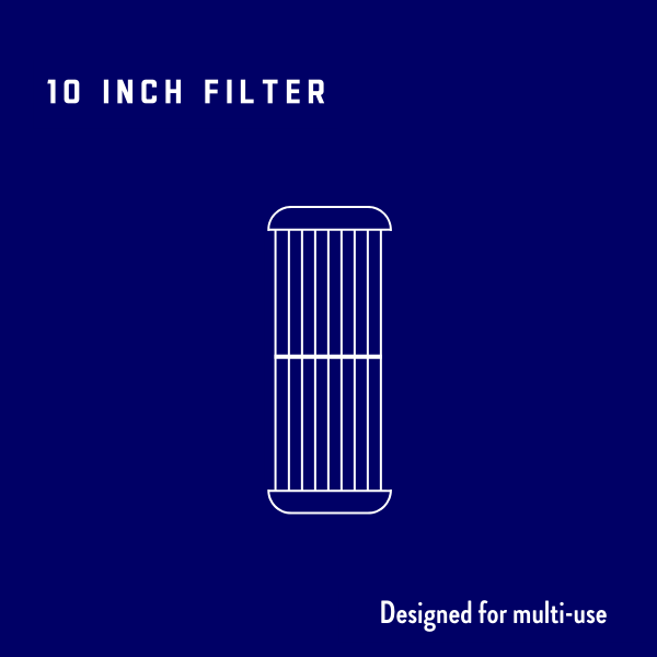 10 inch Washable Filter