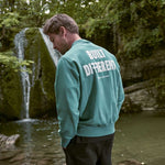 Men's Built Different Green Sweatshirt