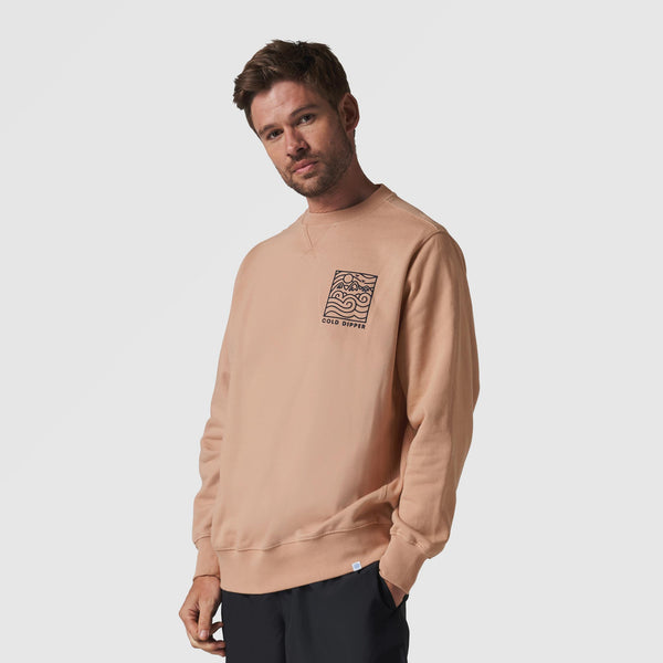 Men's Cold Dipper Coral Sweatshirt