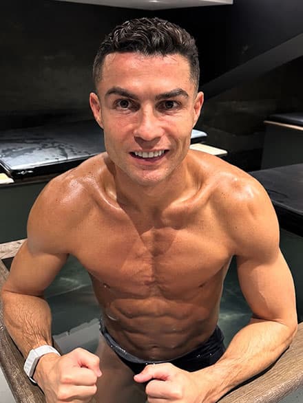 Cristiano Ronaldo uses a Brass Monkey