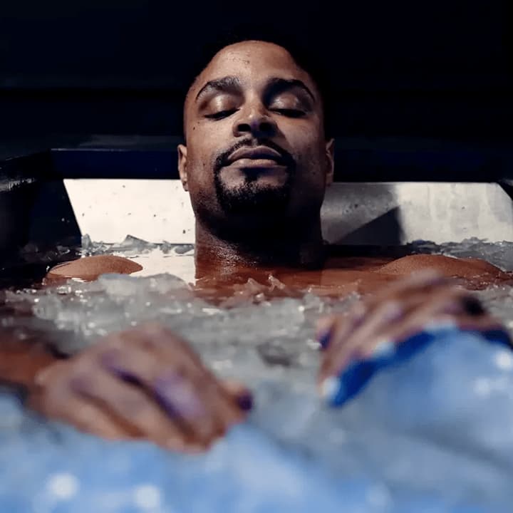 Members using a Pro ice bath