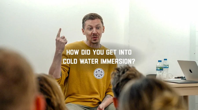 We ask Professor Green: How did you get into cold water immersion?