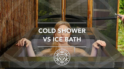 The difference between a cold shower and an ice bath