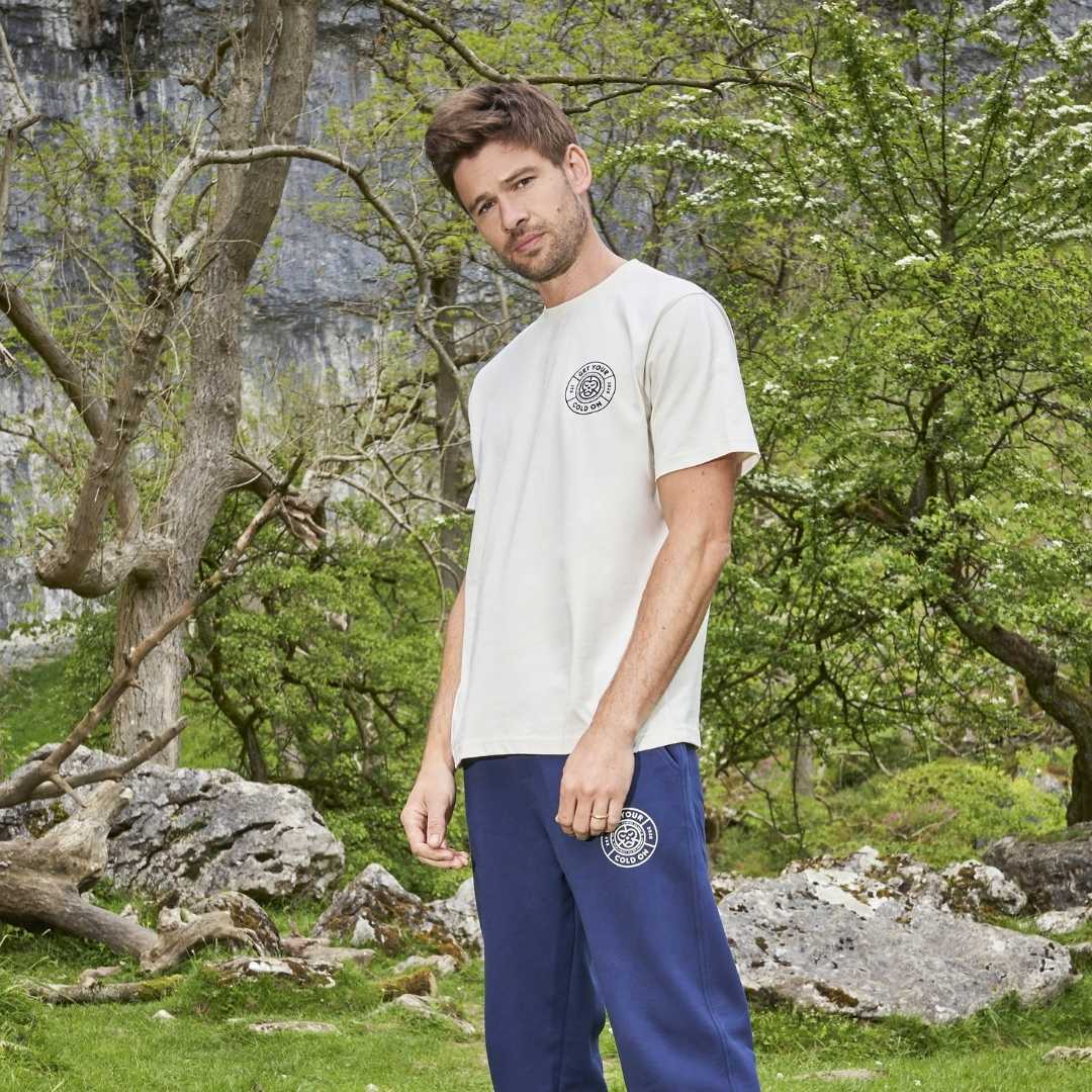 Men's Get Your Cold On Off White T Shirt Clothing Brass Monkey Brass Monkey Health