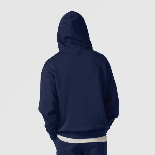 Unisex Get Your Cold On Navy Hoodie
