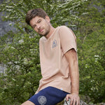 Men's Life Happens Cold Water Helps Coral T-Shirt