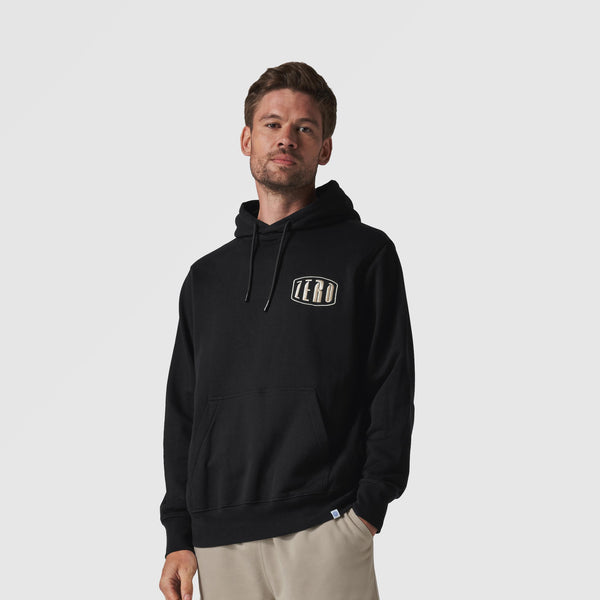 Men's Zero Black Hoodie