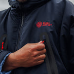 Unisex Brass Monkey Dip Coat Navy