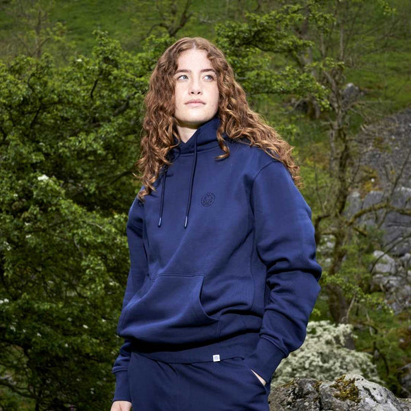 Women's Brass Monkey Navy Hoodie