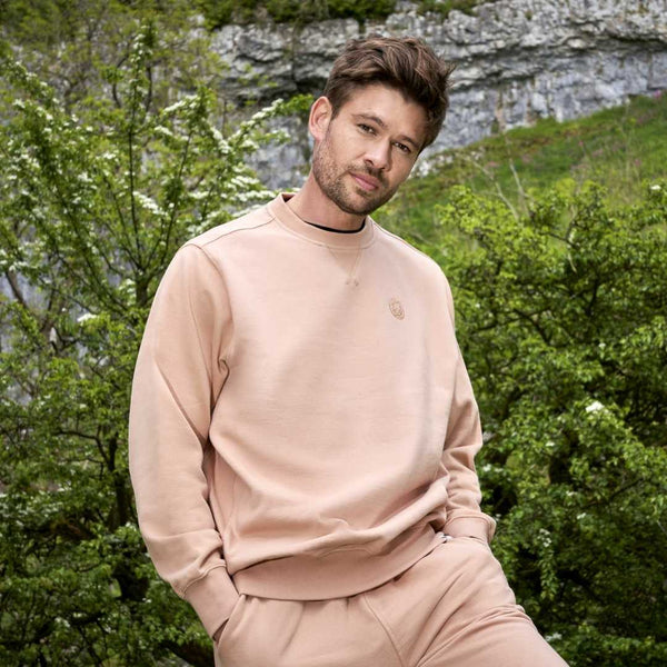 Unisex Brass Monkey Coral Sweatshirt