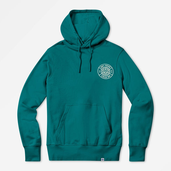 Unisex Get Your Cold On Green Hoodie
