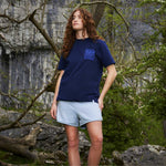 Women's Brass Monkey Ice Blue Shorts