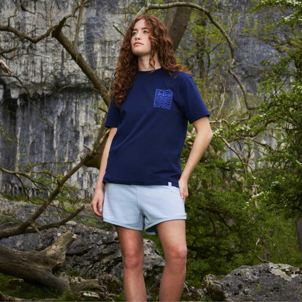 Women's Cold Dipper Navy T-Shirt