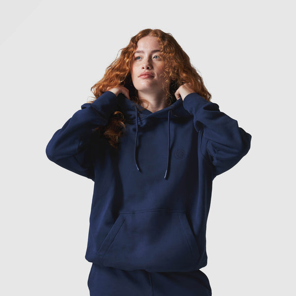 Women's Brass Monkey Navy Hoodie