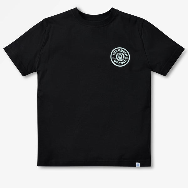 Women's The Queen of Cold Black T-Shirt