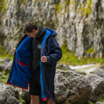 Unisex Brass Monkey Dip Coat Navy